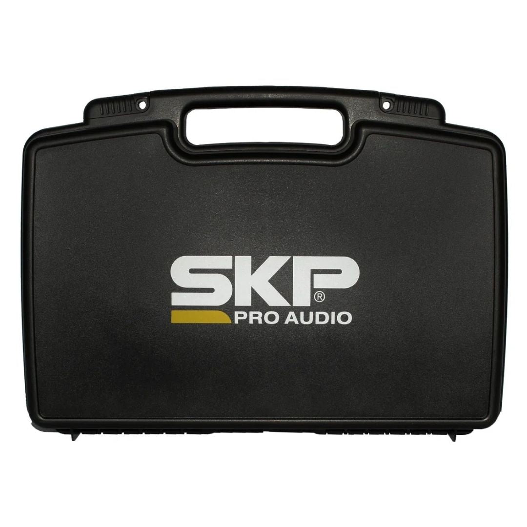 SKP PRO UH-600PRO | Sistema de Micrófonos Inalámbricos UHF Dual con 2 Micrófonos de Mano