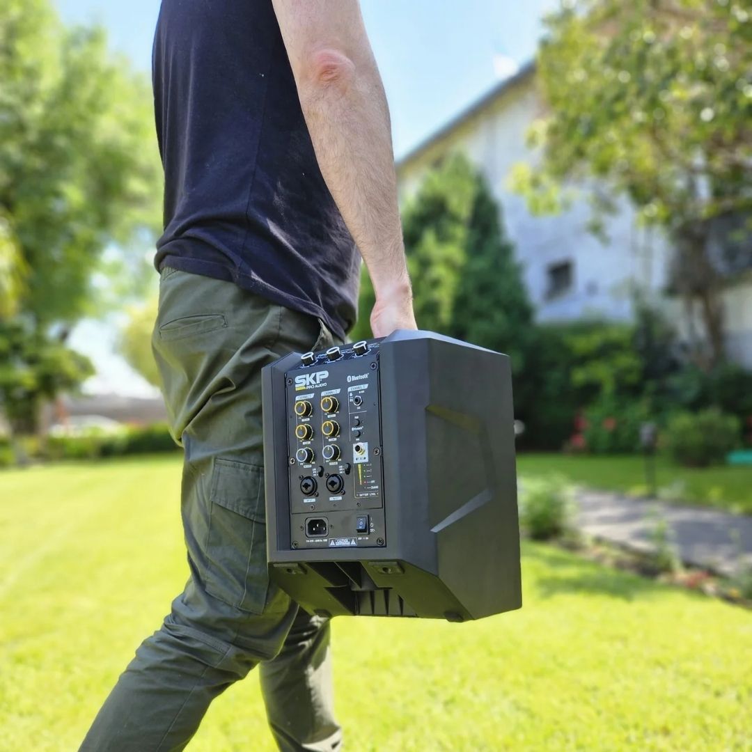SKP Q1 PRO | Parlante Activo Portátil de 6.5” 600W con Bluetooth