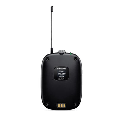 Shure SLXD14/153T-H55 | Sistema Inalámbrico con Transmisor Bodypack SLXD1 y Micrófono de Cabeza MX153