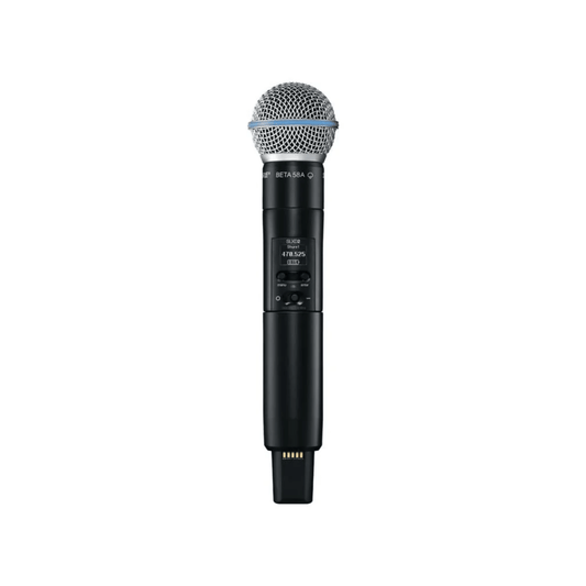 Shure SLXD24/B58-H55 | Sistema Inalámbrico con Transmisor de Mano Beta 58A