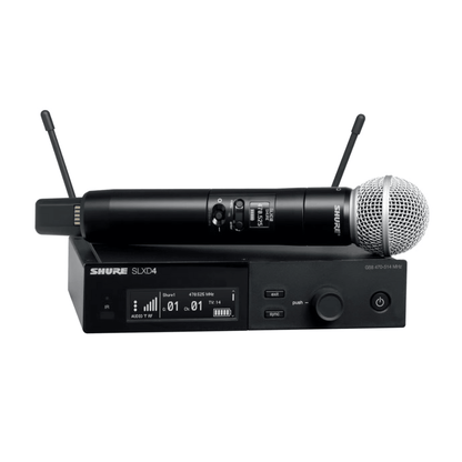 Shure SLXD2/SM58-G58 | Micrófono Inalámbrico con Cápsula SM58