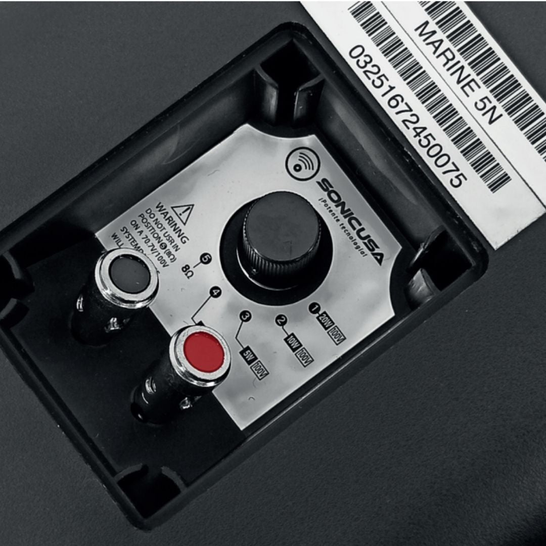 SONIC USA Marine 5N | Par de Parlantes para Exterior de 5.25”