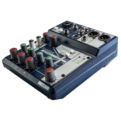 SOUNDCRAFT NOTEPAD 5 | Consola Analógica Compacta con Interfaz USB