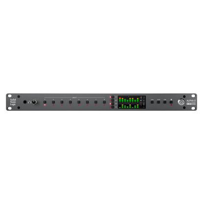 Solid State Logic ALPHA 8 | Convertidor AD/DA 8×8 · Expansor ADAT / S/PDIF · Interfaz USB 18×18