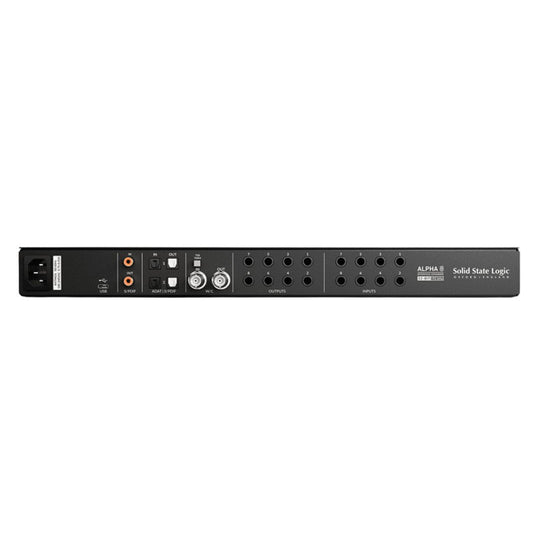 Solid State Logic ALPHA 8 | Convertidor AD/DA 8×8 · Expansor ADAT / S/PDIF · Interfaz USB 18×18