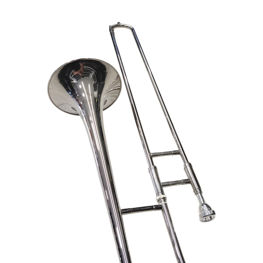 STEINER MK002B | Trombón en Sib Plateado con Estuche y Accesorios