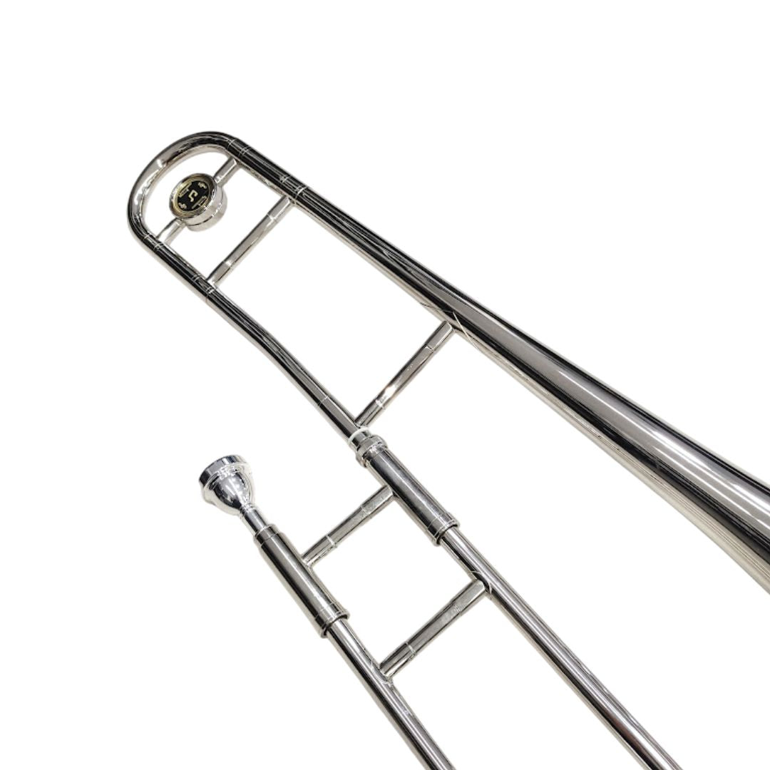 STEINER MK002B | Trombón en Sib Plateado con Estuche y Accesorios