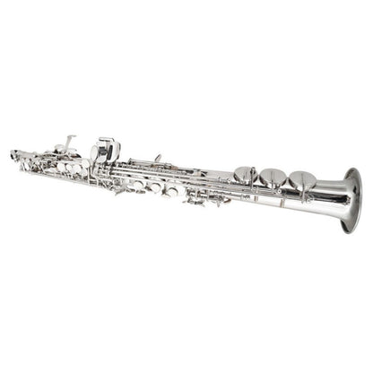 STEINER MK008B | Saxofón Soprano en Sib con Acabado Plateado