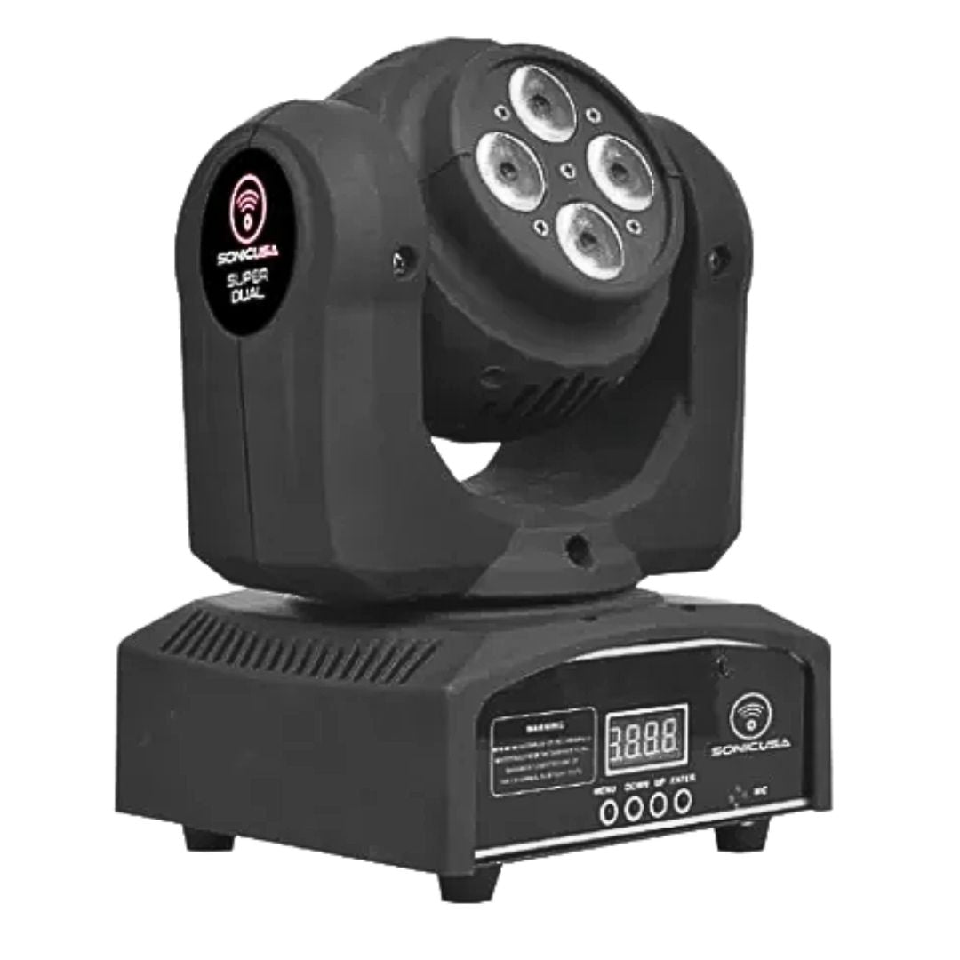 SONIC USA Super Dual | Luz Robótica Doble Cara BEAM + WASH 60W
