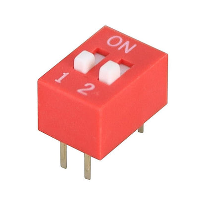 UNIVERSAL SW-802 | DIP SWITCH DE 2 PINES