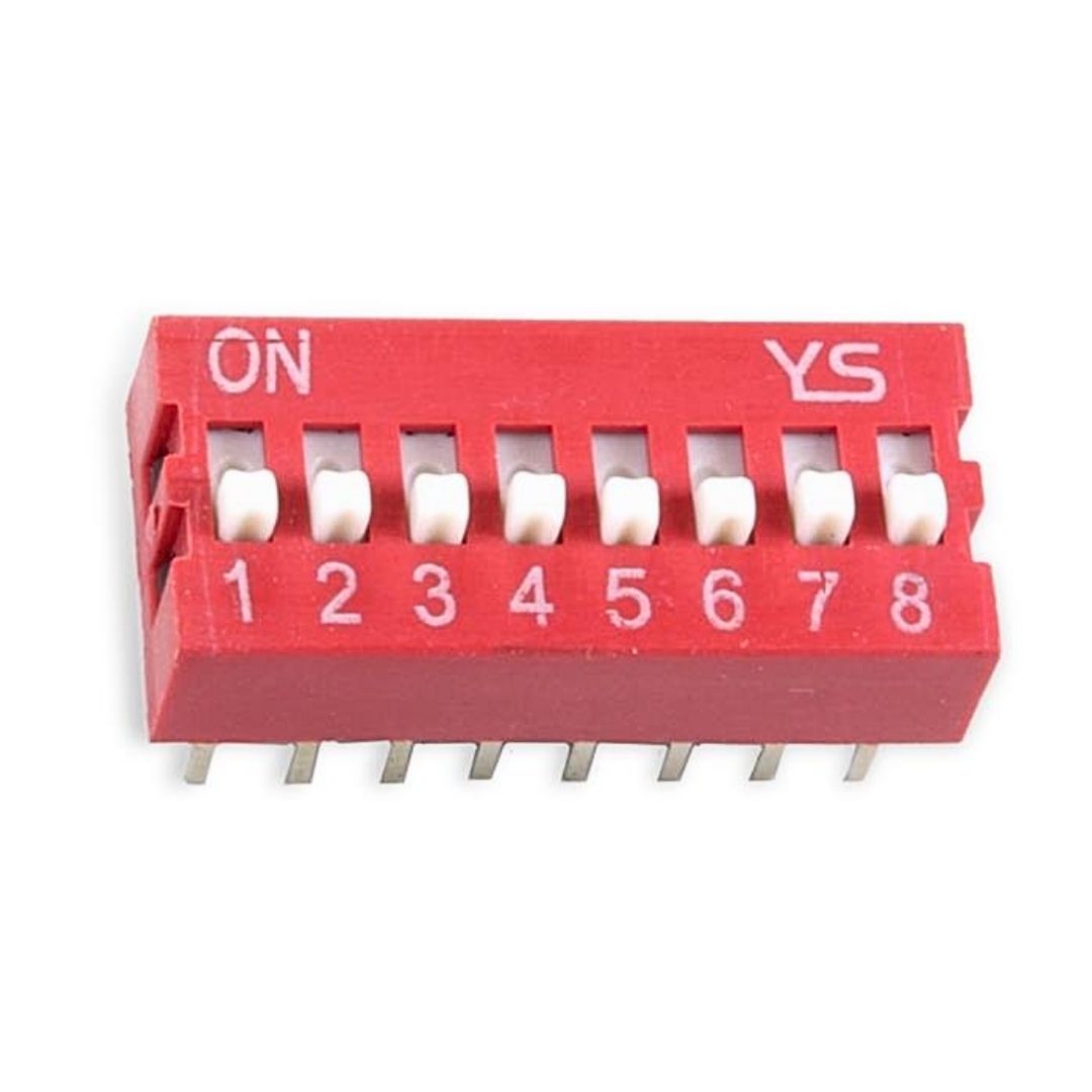 UNIVERSAL SW-808 | DIP SWITCH DE 8 PINES