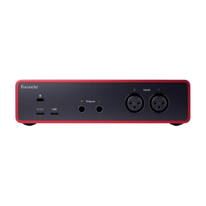Focusrite Scarlett 2i2 4ta Gen | Interfaz de Audio USB Profesional 2 In / 2 Out
