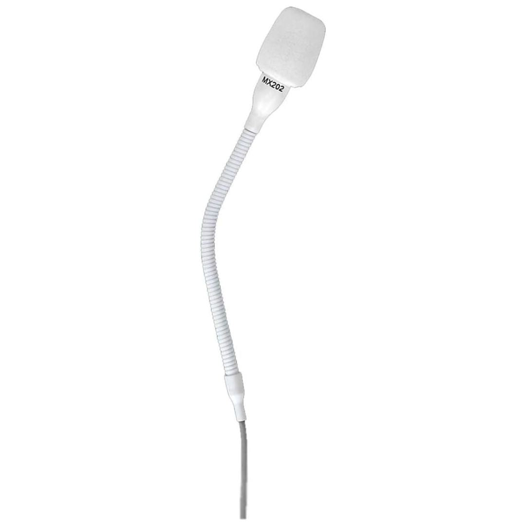 Shure MX202W-A/N | Micrófono Colgante Microflex Blanco