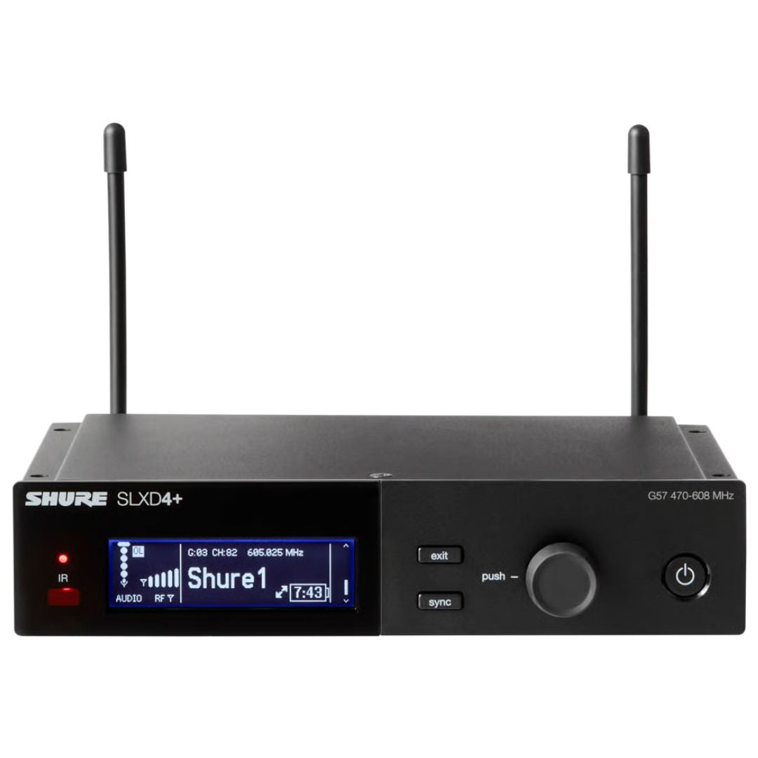 Shure SLXD124+/85M-G57 | Sistema Inalámbrico Digital con Micrófono SM58 y Solapa WL185m