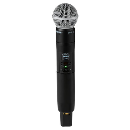 Shure SLXD124+/85M-G57 | Sistema Inalámbrico Digital con Micrófono SM58 y Solapa WL185m