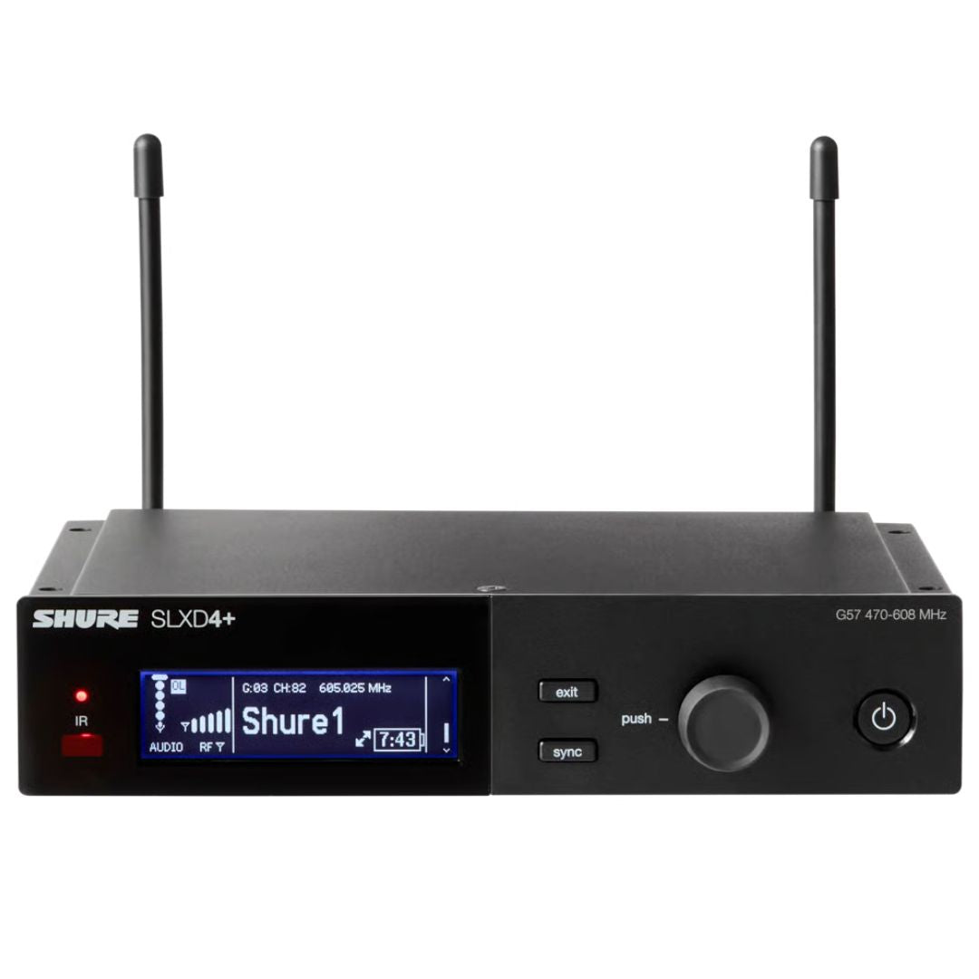Shure SLXD14+/153T-G57 | Sistema Inalámbrico Digital Bodypack con Micrófono de Diadema MX153T