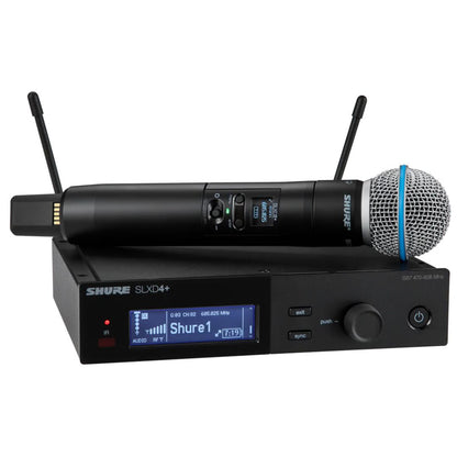Shure SLXD24+/B58-G57 | Sistema Inalámbrico Digital de Mano con Micrófono BETA 58A