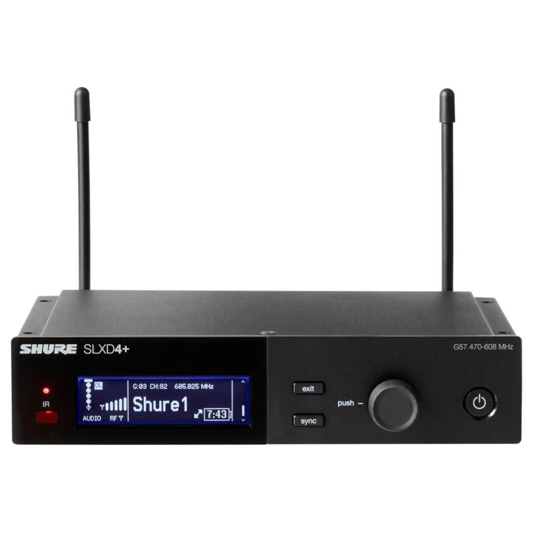 Shure SLXD24+/B58-G57 | Sistema Inalámbrico Digital de Mano con Micrófono BETA 58A