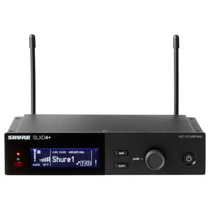 Shure SLXD24+/B58-G57 | Sistema Inalámbrico Digital de Mano con Micrófono BETA 58A