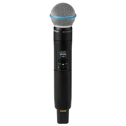 Shure SLXD24+/B58-G57 | Sistema Inalámbrico Digital de Mano con Micrófono BETA 58A