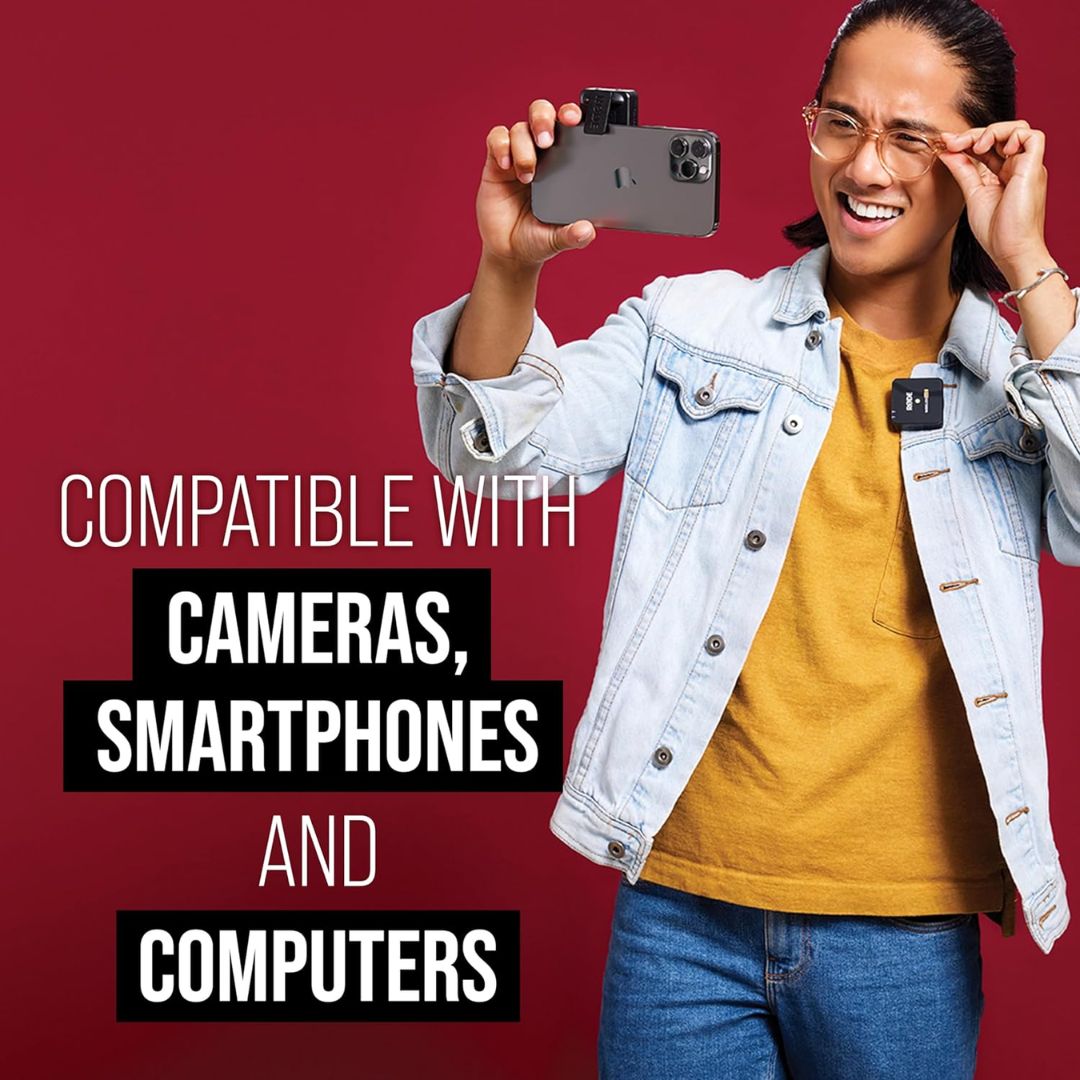 RØDE Wireless GO II | Sistema de Micrófono Inalámbrico Ultracompacto de Doble Canal