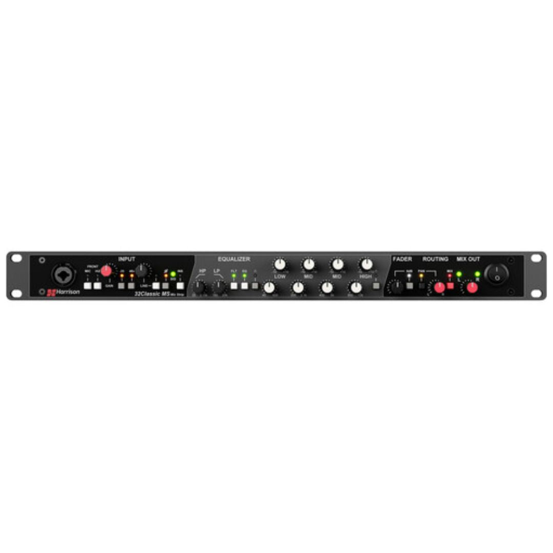 Solid State Logic Harrison 500 Rack Bundle | Rack 10 Ranuras con D510r, D510mx y 8 Preamplificadores 32Cpre+