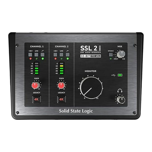 Solid State Logic SSL2 MKII | Interfaz de Audio USB-C 2×2