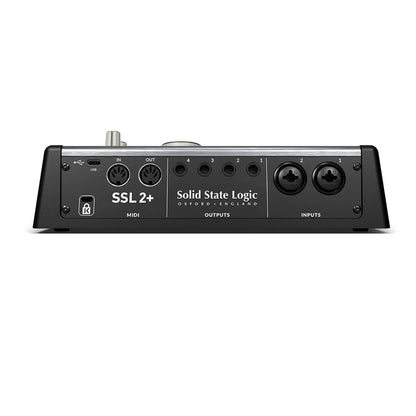 Solid State Logic SSL2+ MKII | Interfaz de Audio USB-C 2×4