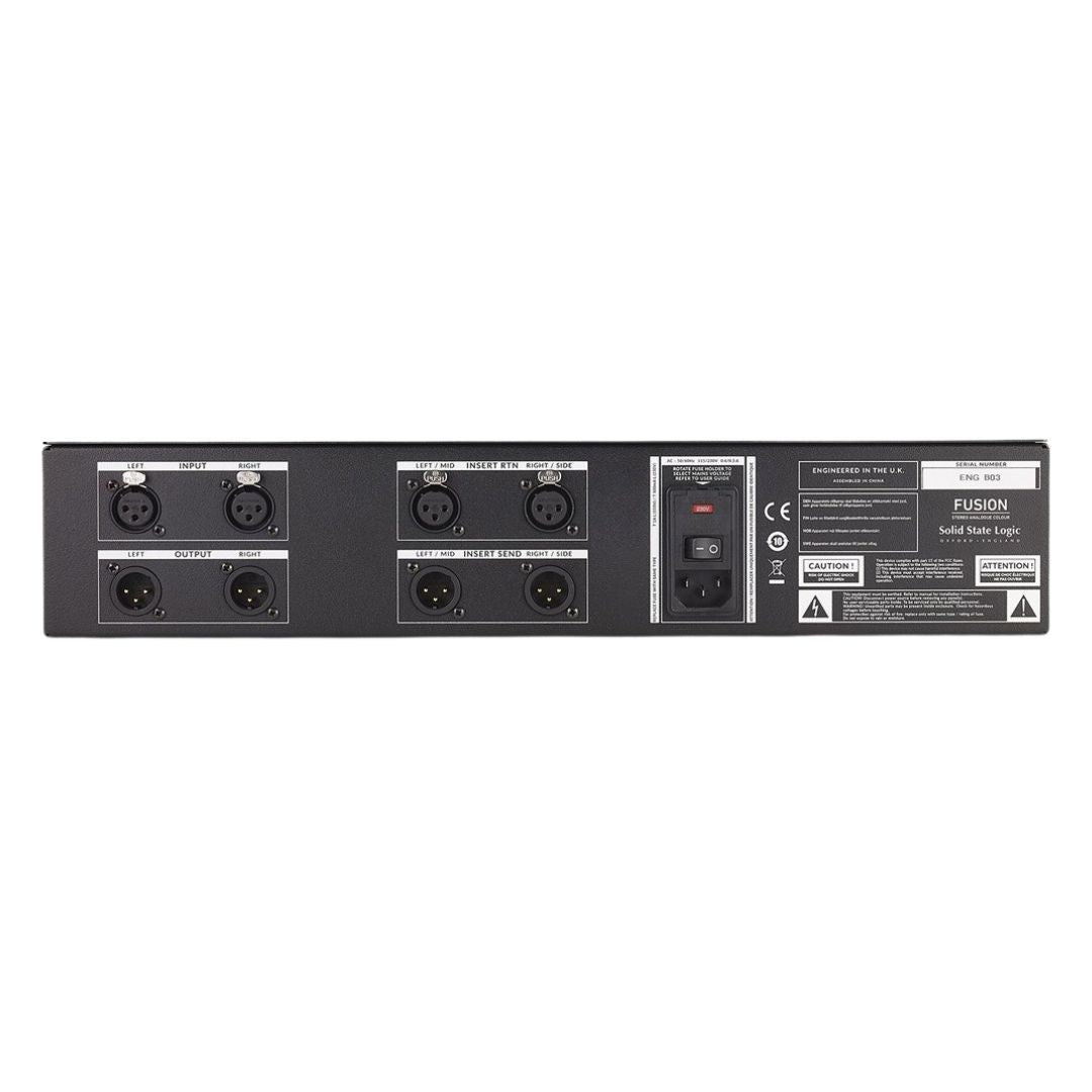 Solid State Logic Fusion | Procesador Master Estéreo Analógico