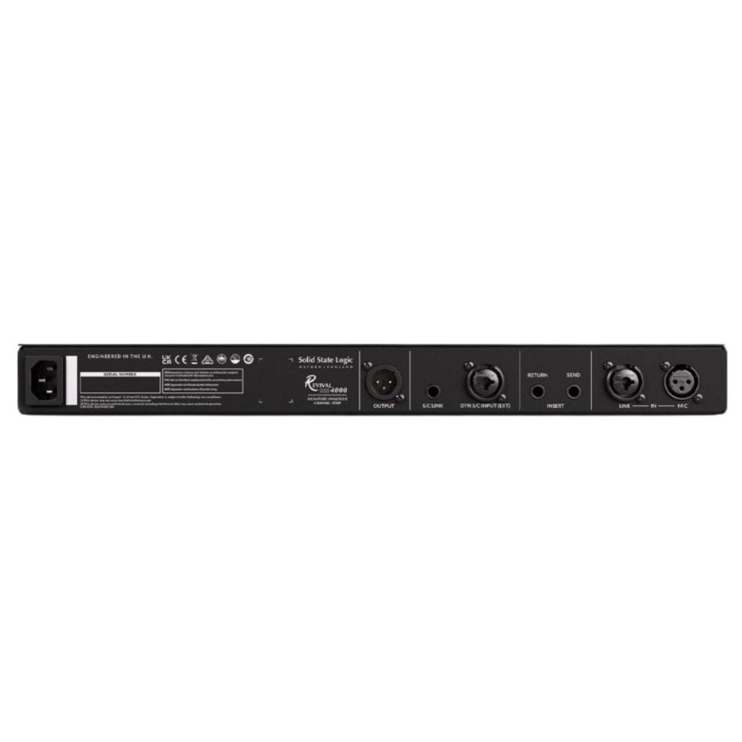 Solid State Logic Revival 4000 | Preamplificador SuperAnalogue™ con Procesamiento Clásico SSL