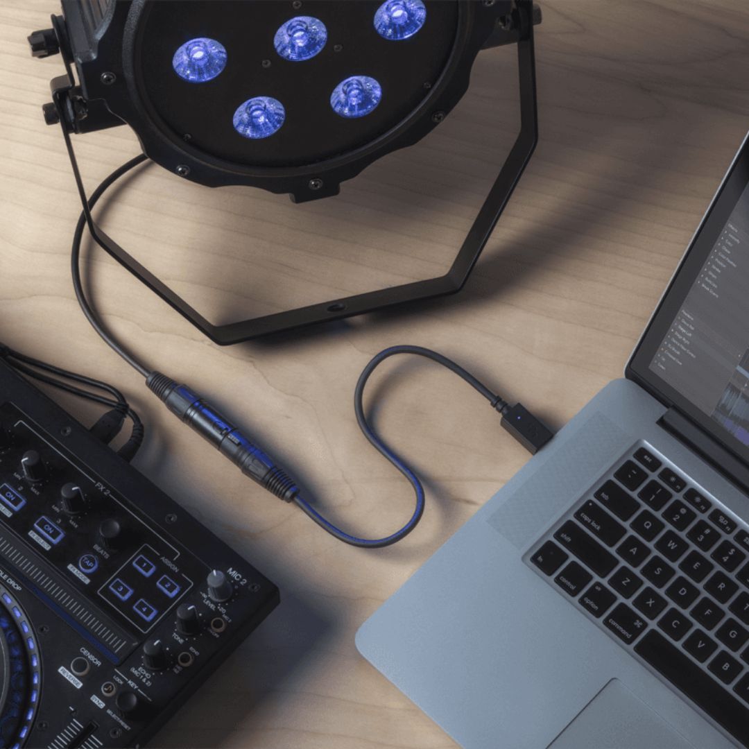 SoundSwitch DMX Micro Interface | Interfaz USB a DMX para Control de Iluminación