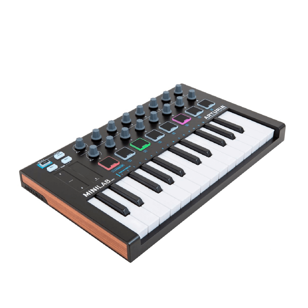 Arturia MINILAB MK II BLACK EDITION | Controlador MIDI Portátil – 25 Teclas (LIQUIDACIÓN)