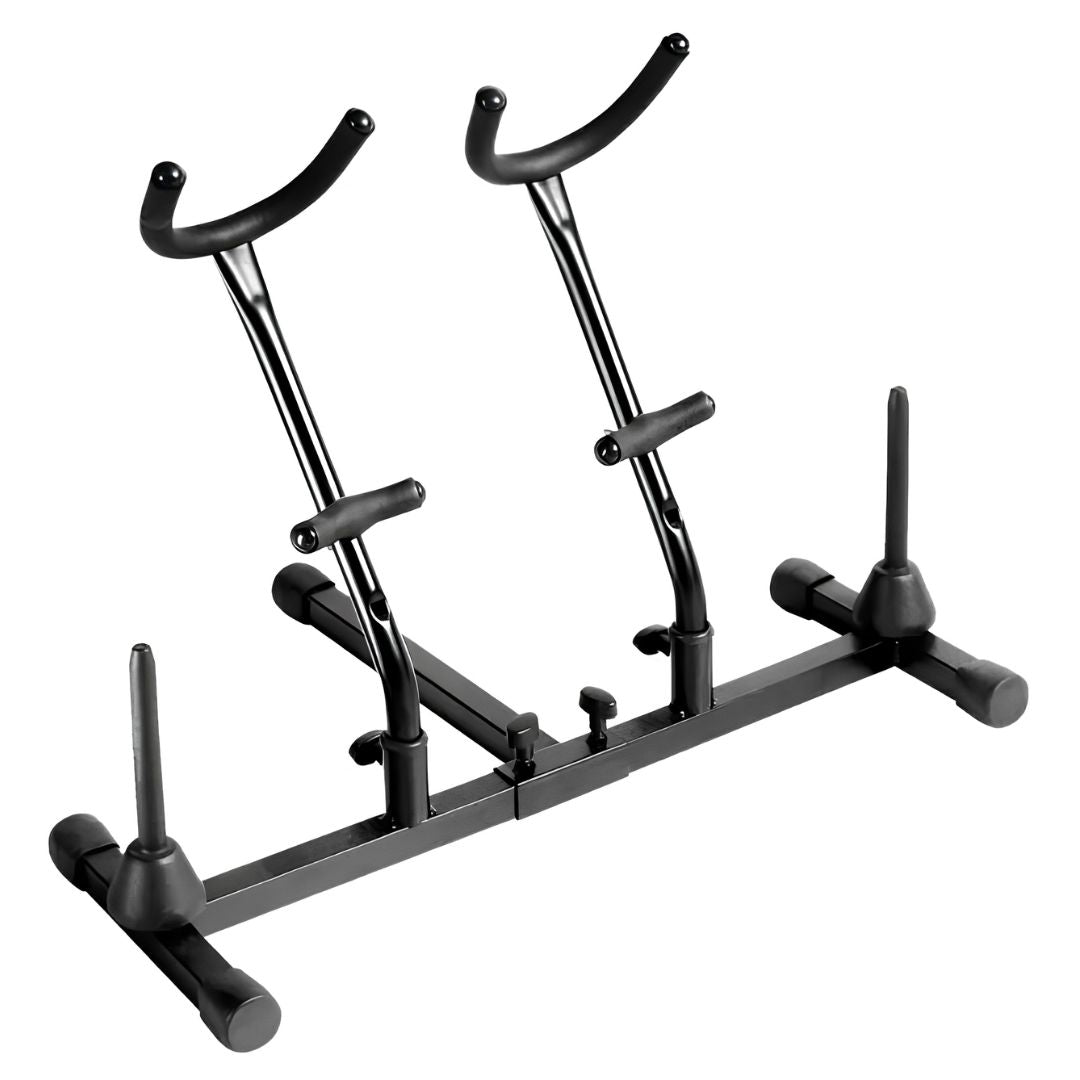 THOR AMX-250 | Soporte Doble para Saxofón y Flautas Plegable