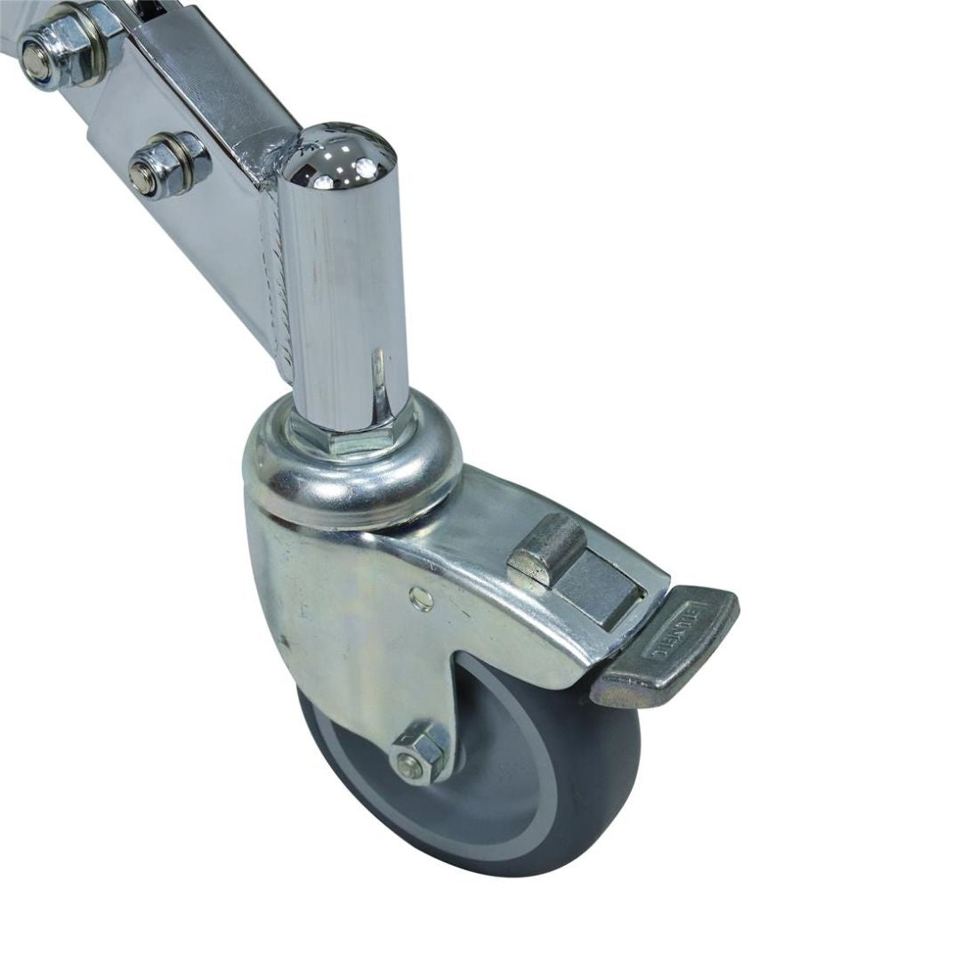 MEINL TMPDS | Soporte Profesional Doble para Congas con Ruedas