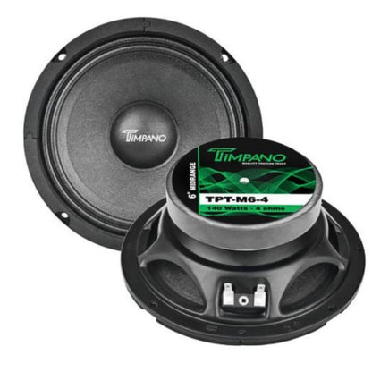 Timpano TPT-M6-4 | Parlante de Medio Rango Pro Audio 6″ (PAR)