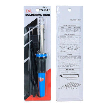 EVL TS-043 | CAUTIN PLASTICO CELESTE C/TUERCA 30W