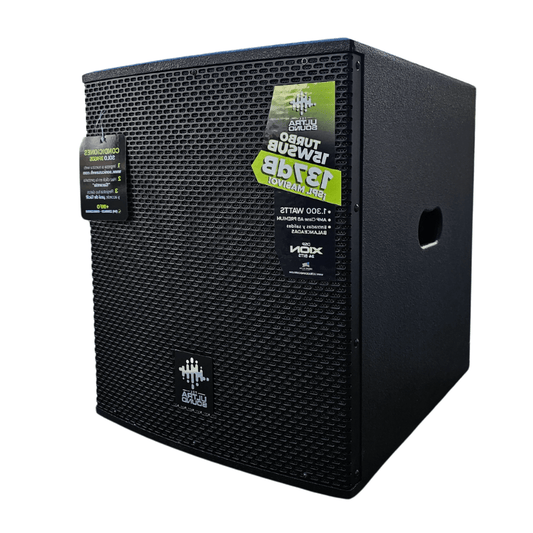ULTRASOUND TURBO 15W SUB | Sub Bajo de Madera Activo de 15’’