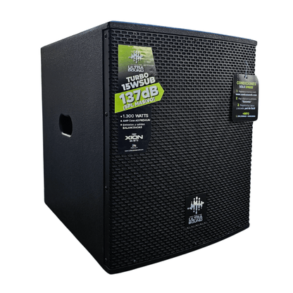 ULTRASOUND TURBO 15W SUB | Sub Bajo de Madera Activo de 15’’