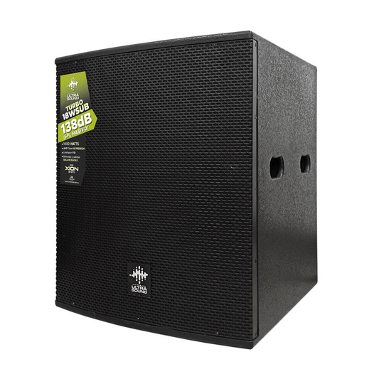 ULTRASOUND TURBO 18W SUB | Sub Bajo de Madera Activo de 18’’