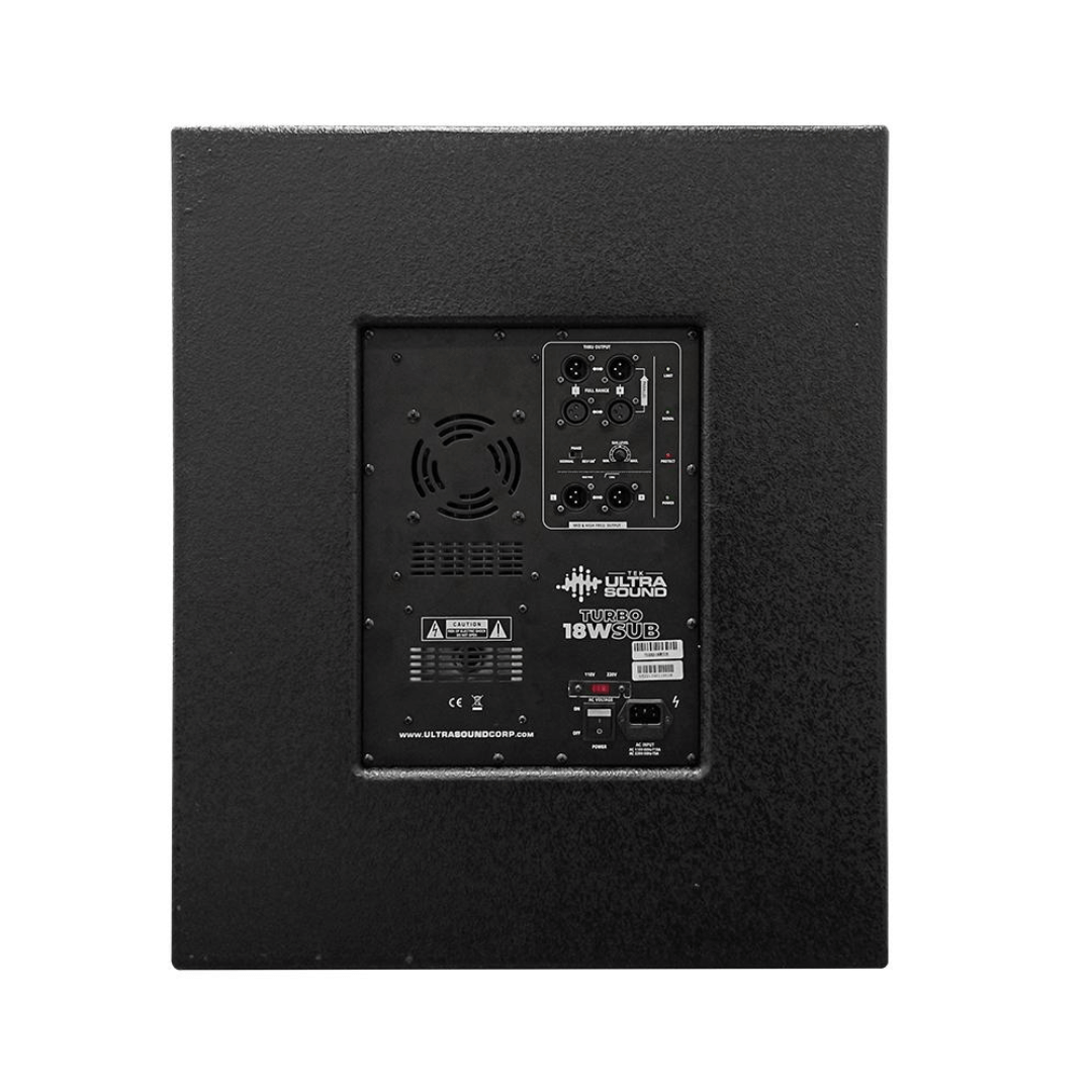 ULTRASOUND TURBO 18W SUB | Sub Bajo de Madera Activo de 18’’