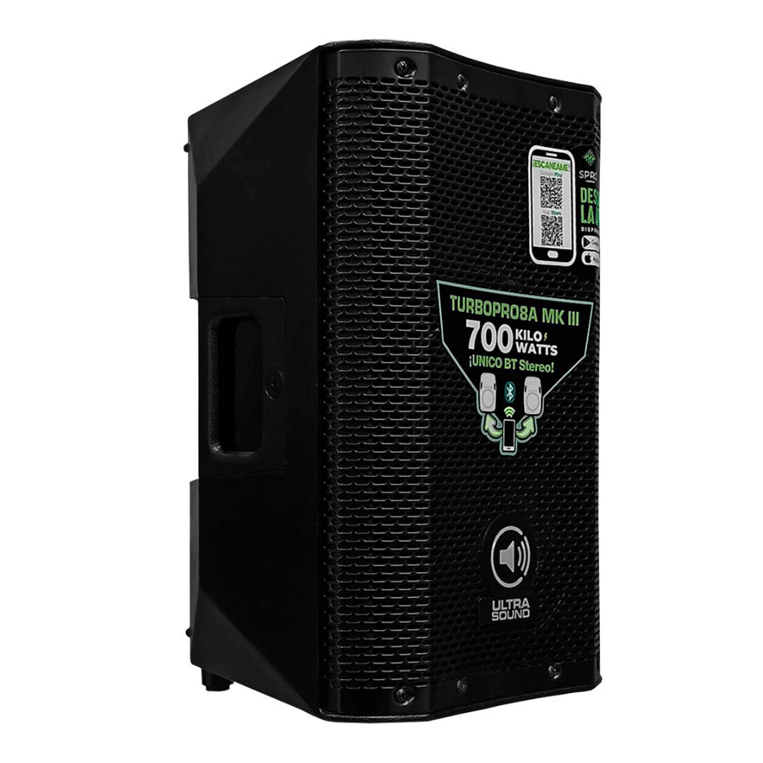 ULTRASOUND TURBOPRO 8A MK4 | Caja Activa de 8’’