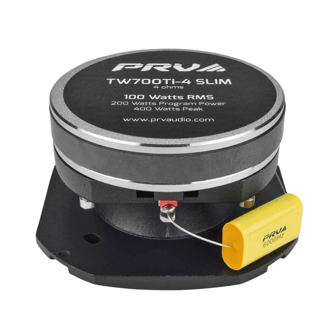 PRV Audio TW700TI-4 SLIM | Super Tweeter Profesional 4" 100W RMS (Par)