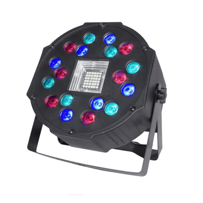 Tacho LED RGB 18x1w + FLASH Blanco 20w