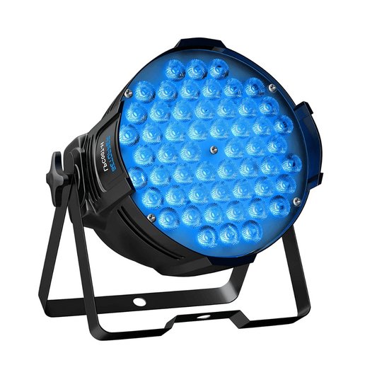 Tacho PAR LED 54×3W RGB 3EN1 RGB Malla Transparente