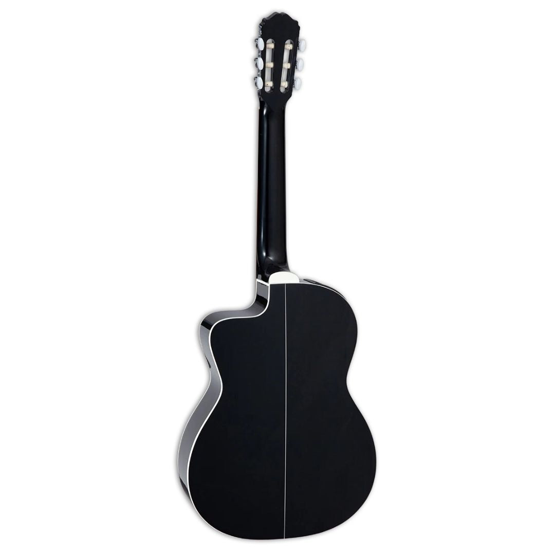 Takamine GC2CE-BLK | Guitarra Electroacústica Clásica de Nylon Negra