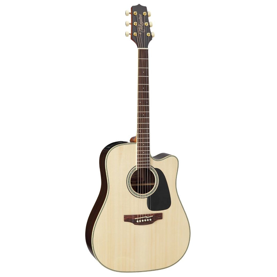 Takamine GD51CE-NAT | Guitarra Electroacústica Dreadnought con Tapa de Abeto Macizo