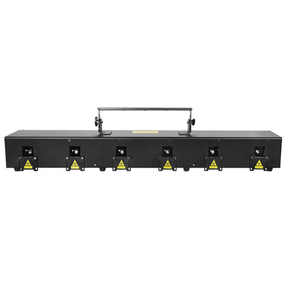 Láser TRITON F6 RGB 6×2000mW - Matriz Láser Profesional con Control Individual y DMX512 / ILDA