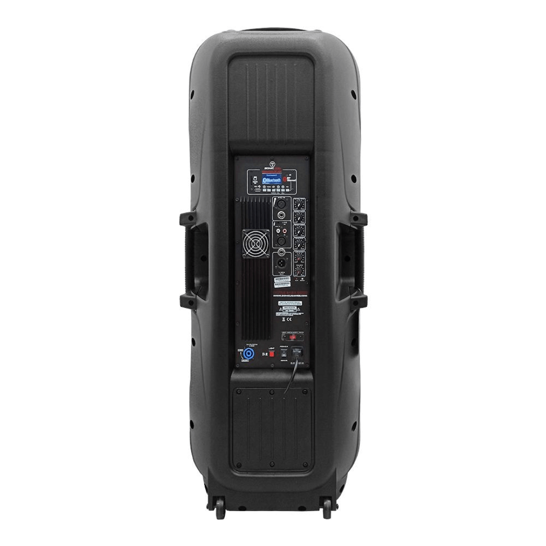 SONIC USA ULTRA 215A-W MK4 | Caja Amplificada Activa Dual 2×15’’ con BT Estéreo y APP