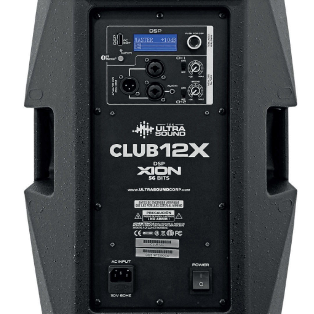 ULTRASOUND CLUB 12X | Caja Activa de 12’’ con DSP XION 56 Bits