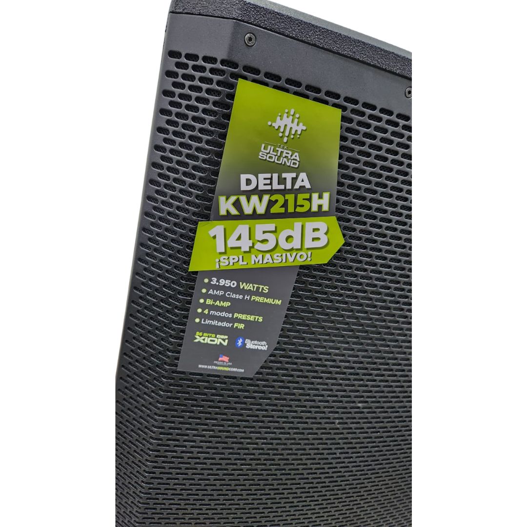 ULTRASOUND DELTA KW215H | Caja Activa Profesional 3950W